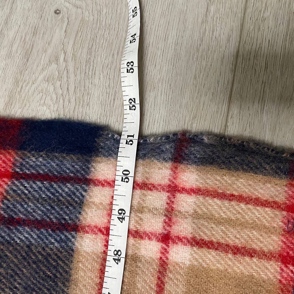 Vintage Pendleton Robe In A Bag Stadium Lap Blanket 52"x70" Virgin Wool Throw - Picture 16 of 16